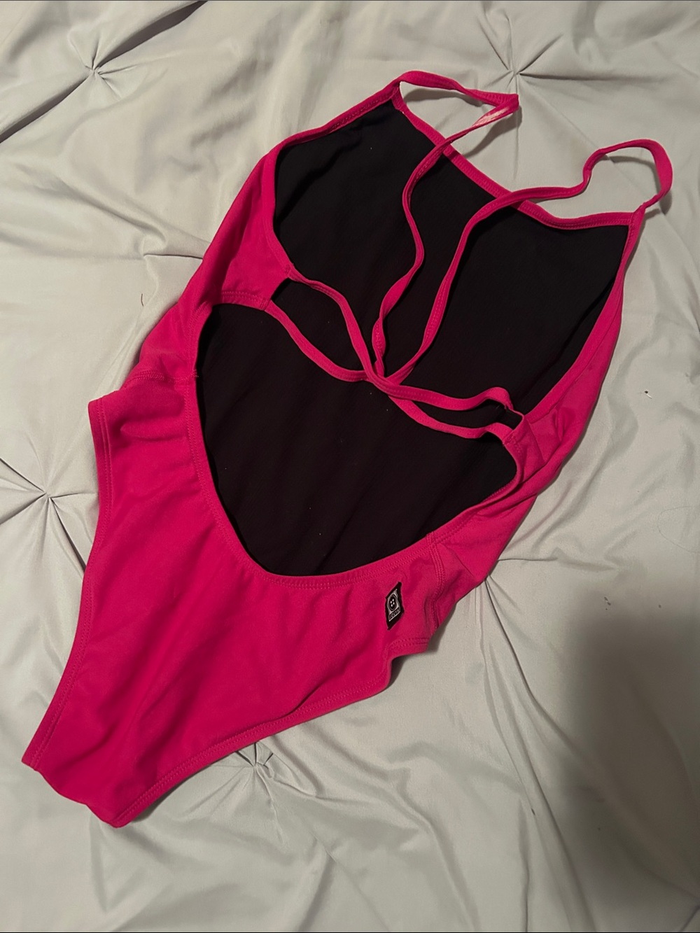 Jolyn Clothing Hot Pink One-Piece Swimsuit